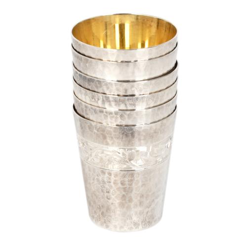 Lote de 6 vasos de Sake