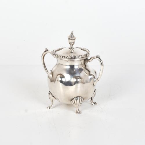 GUILLERMO NAVA, Conjunto de té y café con bandeja