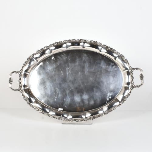 GUILLERMO NAVA, Conjunto de té y café con bandeja