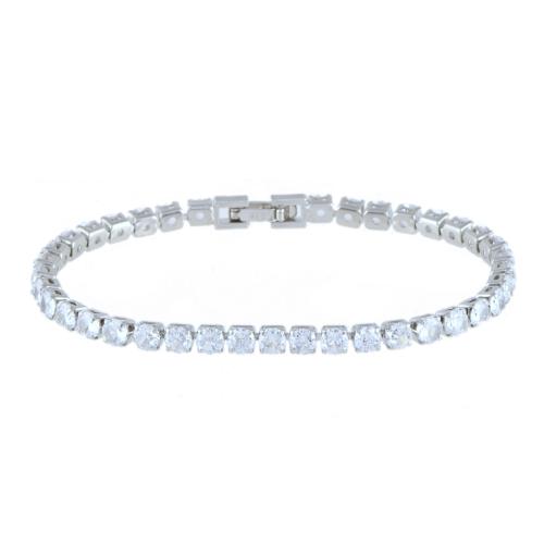 Pulsera riviére con circonitas.