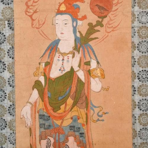 ESCUELA CHINA, SIGLO XIX. Guanyin