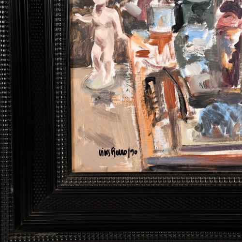 ANTONI VIVES FIERRO (1940). &#39;Als encants&#39;, 1990.