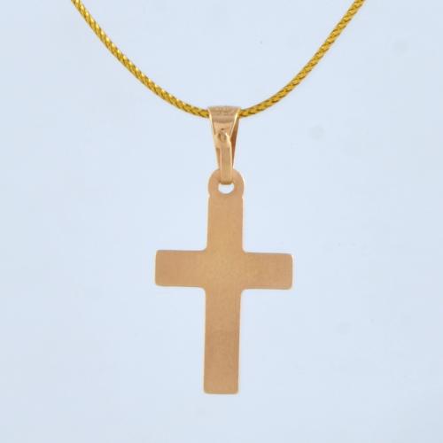 Colgante en forma de cruz. 