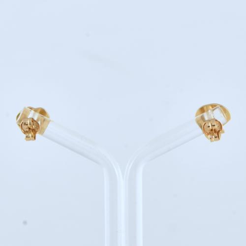 Pendientes en forma de calavera.