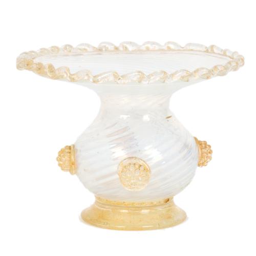 FRATELLI-TOSO, Jarrón italiano de murano, 1920-1950