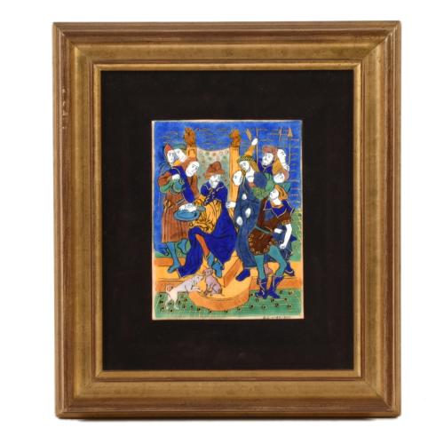 Esmalte religioso, siglo XX