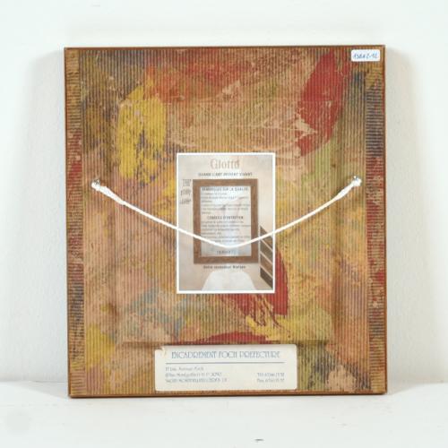 Placa de esmalte frances de Limonges, siglo XX