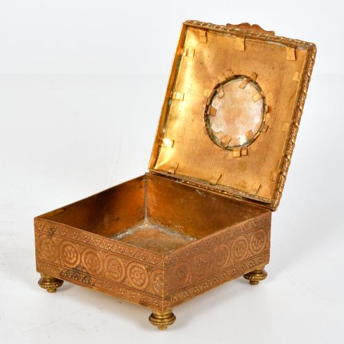 Lote de dos cajas francesas, circa 1900