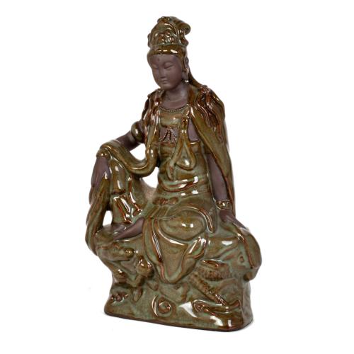 ESCUELA CHINA, MED. SIGLO XX. Figura de Guanyin