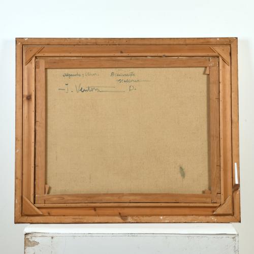 JOSEP VENTOSA DOMÈNECH (1897-1982). "Algarrobos y olivos", 