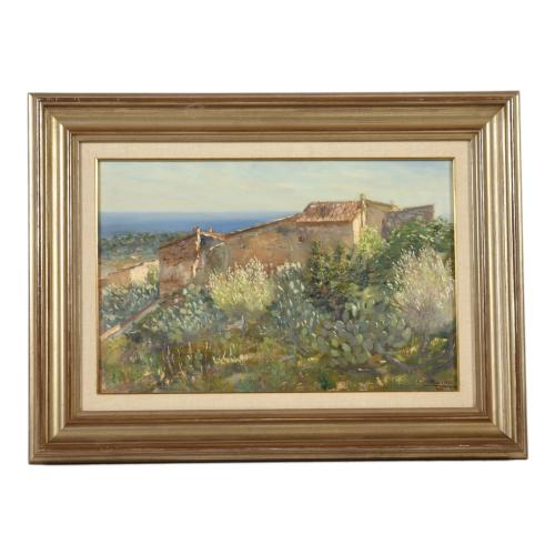 JOSEP COLL BARDOLET (1912-2007). "Casa Mallorquina", 1941.