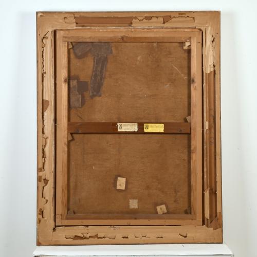 LAUREÀ BARRAU BUÑOL (1864-1957) "Mujer mirando al mar".