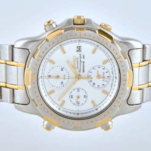 SEIKO chrono sport 150. 7t32-6b70 Reloj de pulsera.