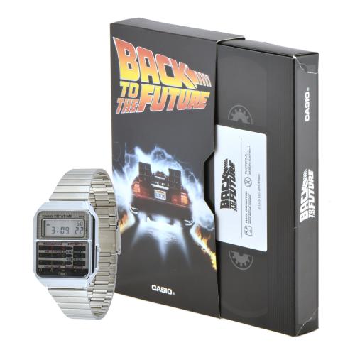 CASIO Edición 40 aniversario Regreso al futuro. CA-500WEBF-1A. Reloj de pulsera.