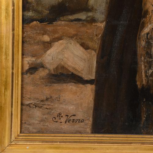 CAMILLO VERNO (1870-1942).  "Anciano".