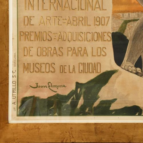 JOAN LLIMONA I BRUGUERA (1860-1926).  "V Exposición Interna