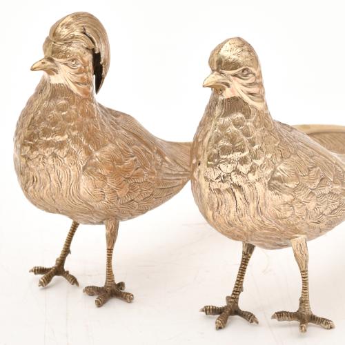 Dos faisanes, siglo XX.