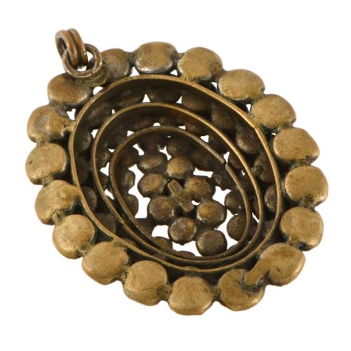 Conjunto de pulsera colgante y broche en formas florales  c