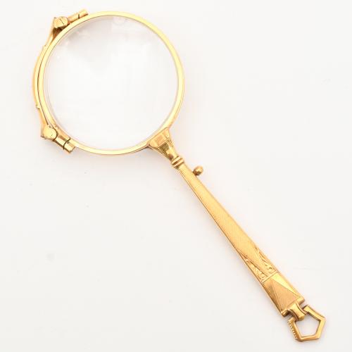 Noucentista magnifying glass convertible into spectacles, 2