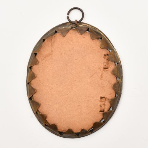 Miniatura con retrato.