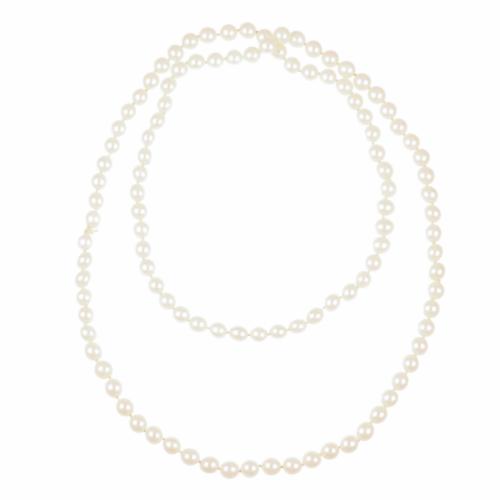 Collar de perlas.