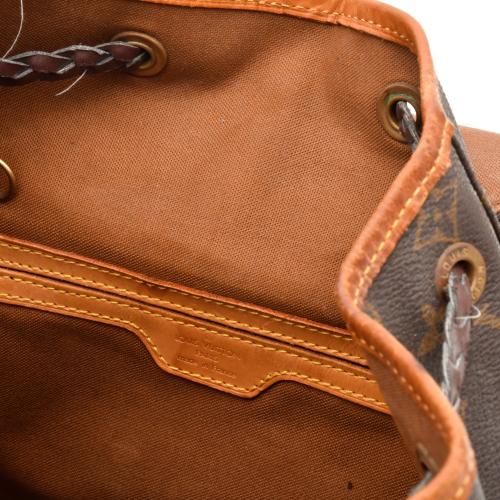 LOUIS VUITTON. Mochila Monogram Montsouris, 1996.