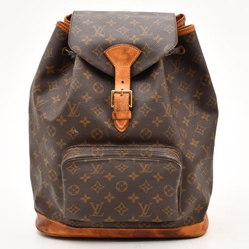 LOUIS VUITTON. Mochila Monogram Montsouris, 1996.