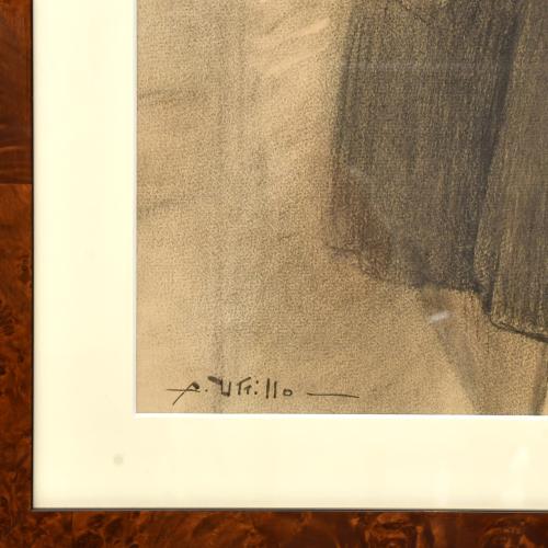 ANTONI UTRILLO VIADERA (1867-1944) "Jóvenes".