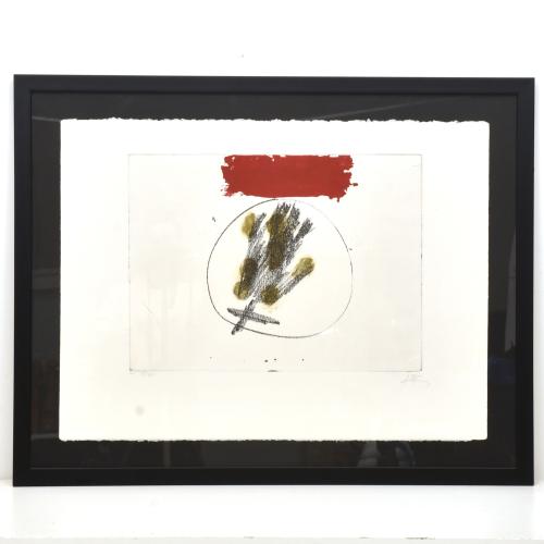 ANTONI TÀPIES (1923-2012). "Llull-Tàpies", 1985.