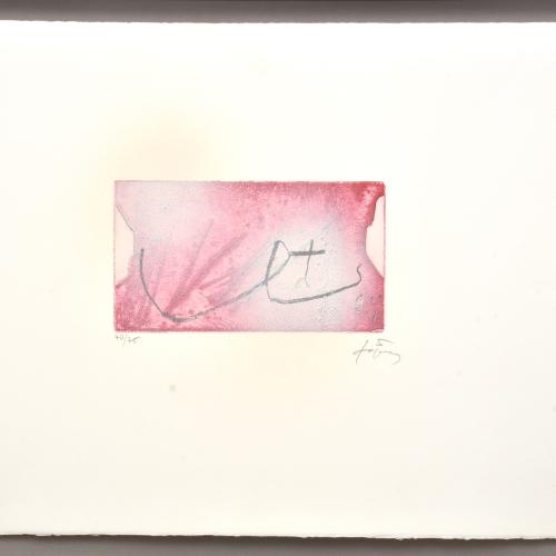 ANTONI TÀPIES (1923-2012). "Seins", 1984.