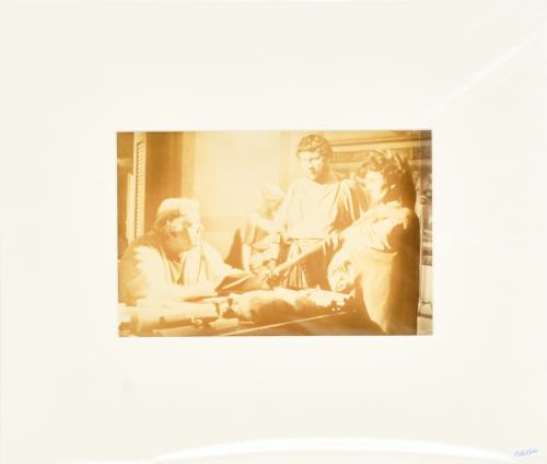 Charles Laughton, Jean Simmons y Peter Ustinov. 1991.