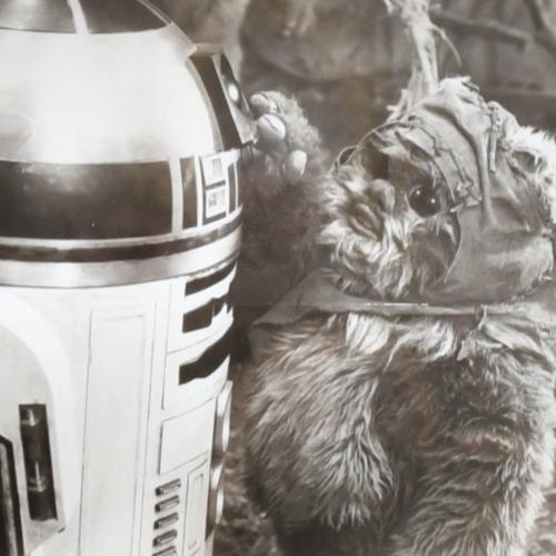 Albert Clarke. Kenny Baker (R2D2) en El retorno del Jedi. 1