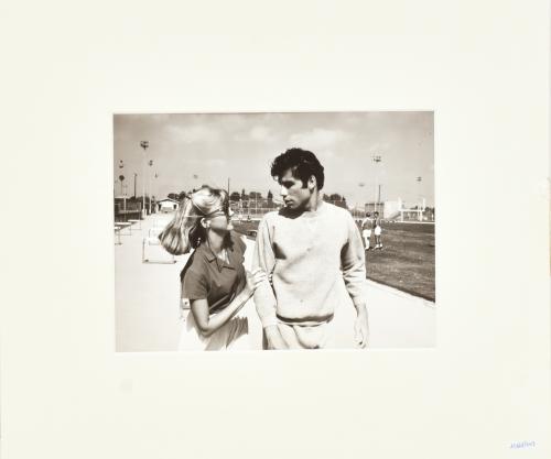 Dave Friedman (1946 - 2009). Olivia Newton-John y John Travolta. 1978.