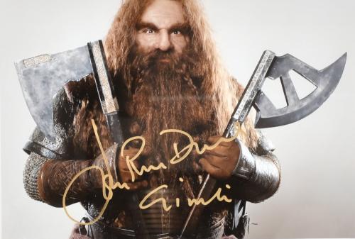 Marie Campbell Gimli en “El señor de los anillos”, 2001.