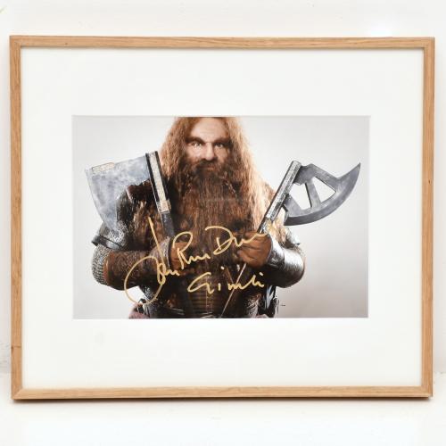 Marie Campbell Gimli en “El señor de los anillos”, 2001.