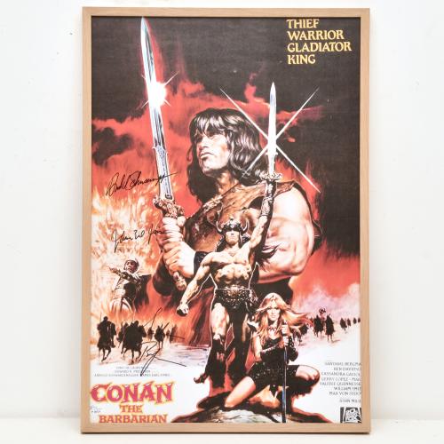 Renato Casaro (Treviso, 1935). Conan the Barbarian. 1982.
