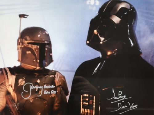 George Whitear (Brentford [[UK], 1932 - Surey [UK], 2005) Star Wars: Episodio IV  - El imperio contraataca - Darth Vader y Bobba Fet.1980.