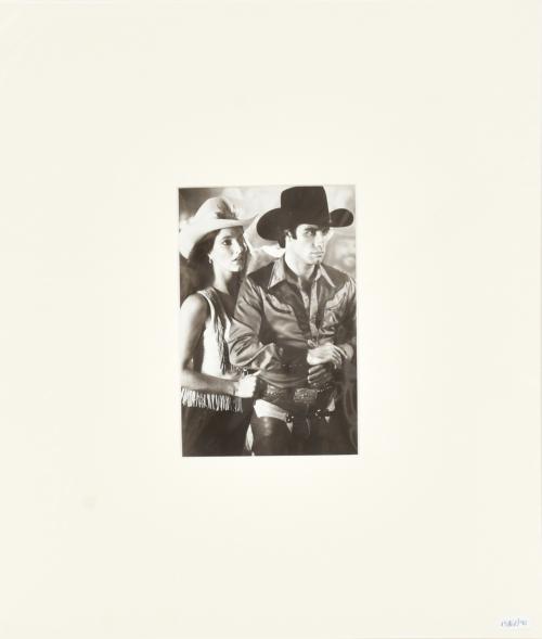 Madolyn Smith y John Travolta. 1980.