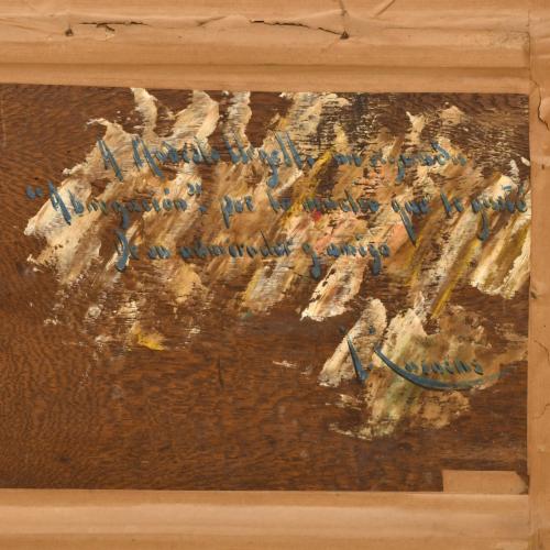 ESCUELA ESPAÑOLA, PPS. SIGLO XX. "Heridos en combate". A pa