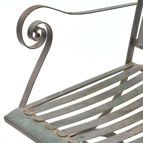 ESCUELA FRANCESA, SIGLO XX. Lote de 6 sillas de jardín.