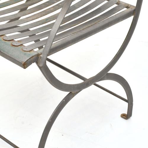 ESCUELA FRANCESA, SIGLO XX. Lote de 6 sillas de jardín.