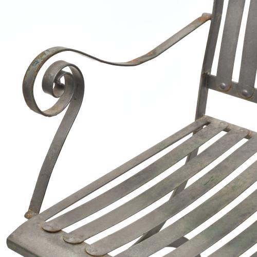 ESCUELA FRANCESA, SIGLO XX.  Lote de 4 sillas de jardin.