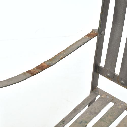 ESCUELA FRANCESA, SIGLO XX. Lote de 4 sillas de jardin.