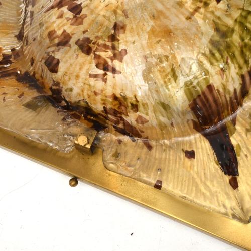 Lampara de techo italina, circa 1970. 