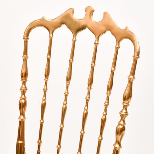 Pair of ‘Chiabari’ chairs, 20th century.