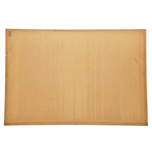 Cartel original para la película "Jour de Fête", 1949. Diri