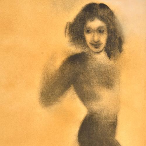 ERNESTO FONTECILLA (1938).  "Figura danzante", 1979.