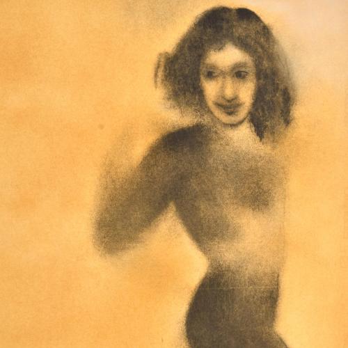 ERNESTO FONTECILLA (1938).  "Figura danzante", 1979.