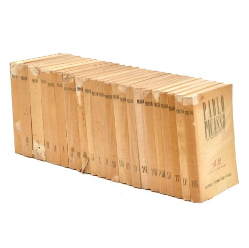 PABLO PICASSO. Catálogo razonado Zervos. XXII tomos