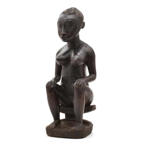 ESCUELA AFRICANA, SIGLO XX.   Figura femenina.